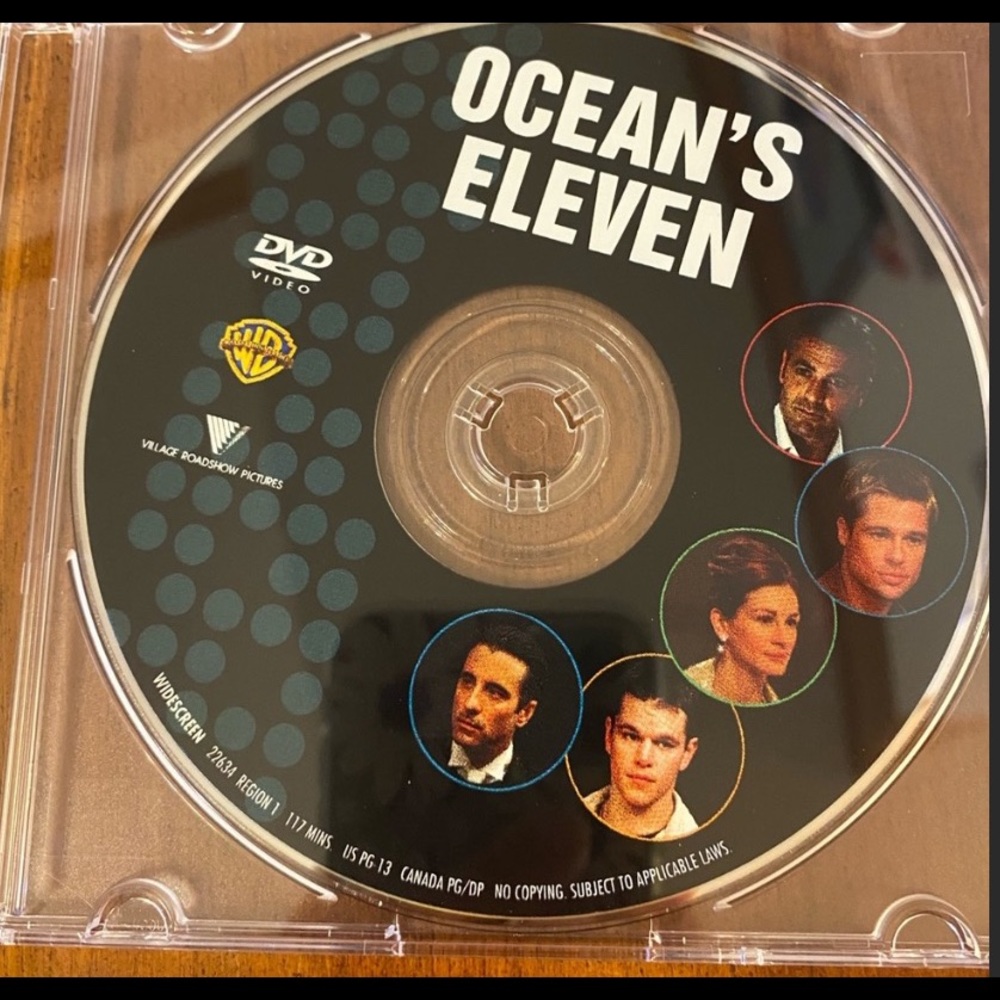 🌼🌿Excellent used condition DVD, Oceans Eleven. 🌼🌿